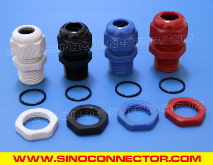 Wasserdichte Kabelverschraubungen (Kabelverschraubung) IP68 und IP69 mit Gegenmutter und O-Ring Wasserdichte Kabelverschraubungen (Kabelverschraubung) IP68 und IP69 mit Gegenmutter und O-Ring