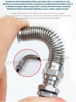 Stainless Steel Metric Cable Glands