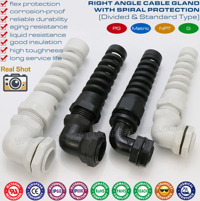 Elbow Plastic Cable Glands