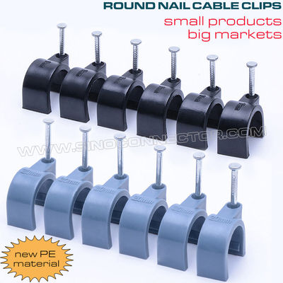 Ø2.5mm~25mm Plastic Cable Clips