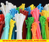 4 Inch Color Plastic Cable Ties 2.5x100mm, Premium Nylon 66 Zip Tie Strap with 18lbs Tensile for Wires & Cables